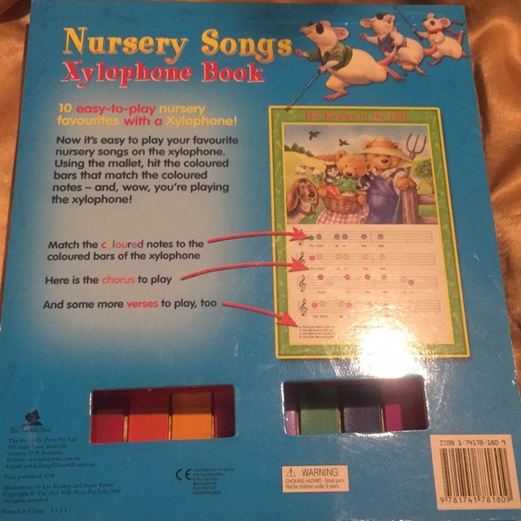 🎀HOST PICK 2X🎀Unique Xylophone Book - Picture 2 of 3